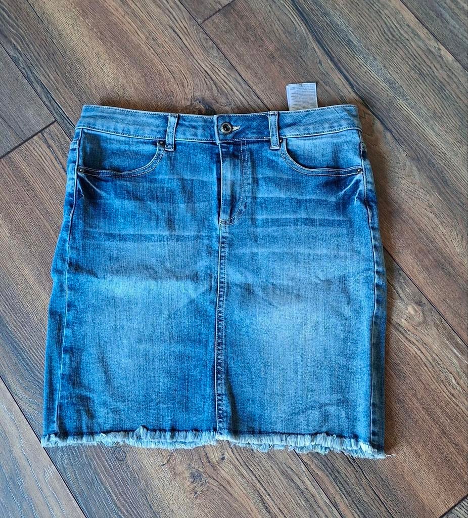 Spijkerrok  pieces maat m, Kleding | Dames, Rokken, Blauw, Zo goed als nieuw, Boven de knie, Ophalen