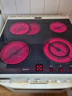 Bosch keramisch fornuis, Ophalen, Gebruikt, Keramisch, 4 kookzones