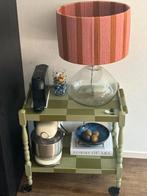 Koffiekarretje / barcart, Huis en Inrichting, Tafels | Sidetables, Ophalen, Zo goed als nieuw, 25 tot 50 cm, Rechthoekig