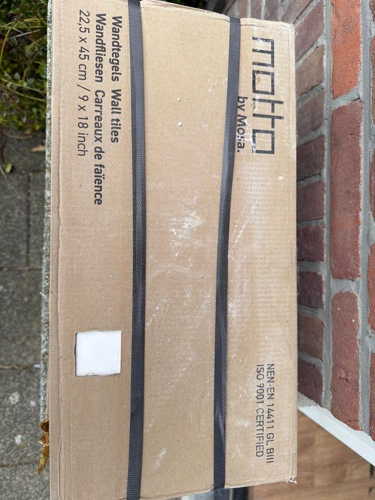 Motto by Mosa wandtegels 22,5 x 45 cm, Ophalen, 40 tot 60 cm, Nieuw, Minder dan 5 m²