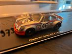 Porsche 911 Carrera RSR #46 Le Mans 1973 Spark 1:43 S0931, Ophalen of Verzenden, Zo goed als nieuw, Auto, Overige merken