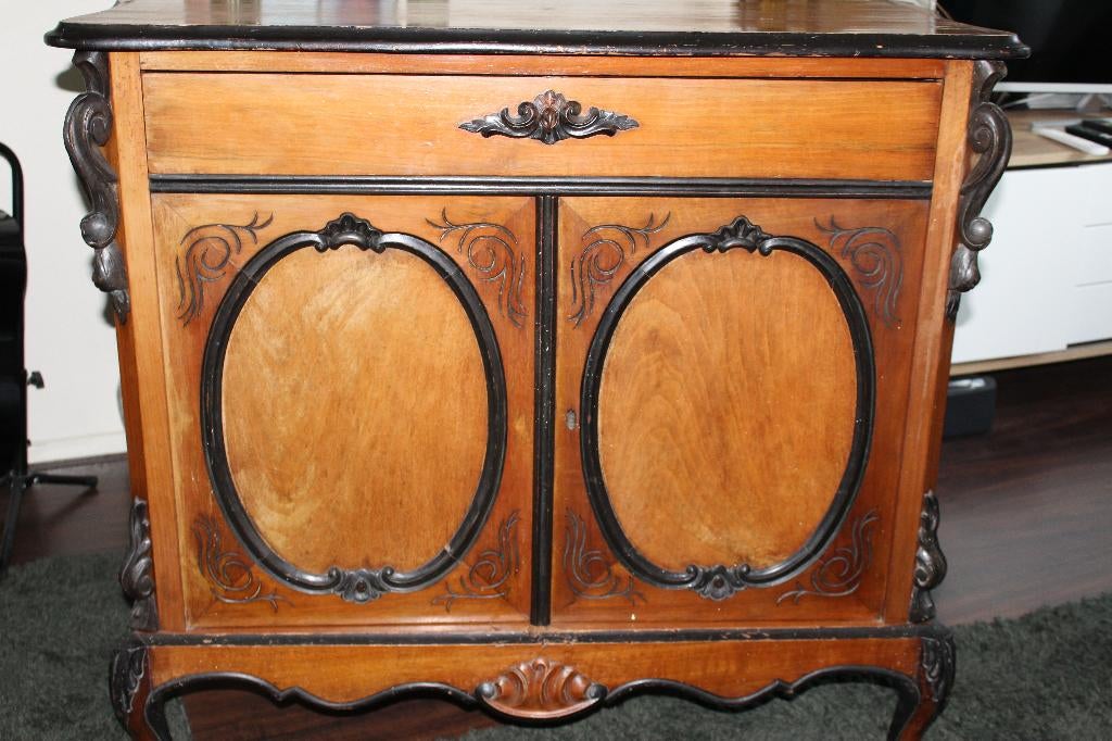 Vintage/Barokke buffetkast, Ophalen, Gebruikt, 100 tot 150 cm, 25 tot 50 cm