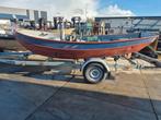 Tukkervlet 4.60 x 1.60 met petter inboard diesel en dekkleed, Gebruikt, Binnenboordmotor, Diesel, Ophalen of Verzenden