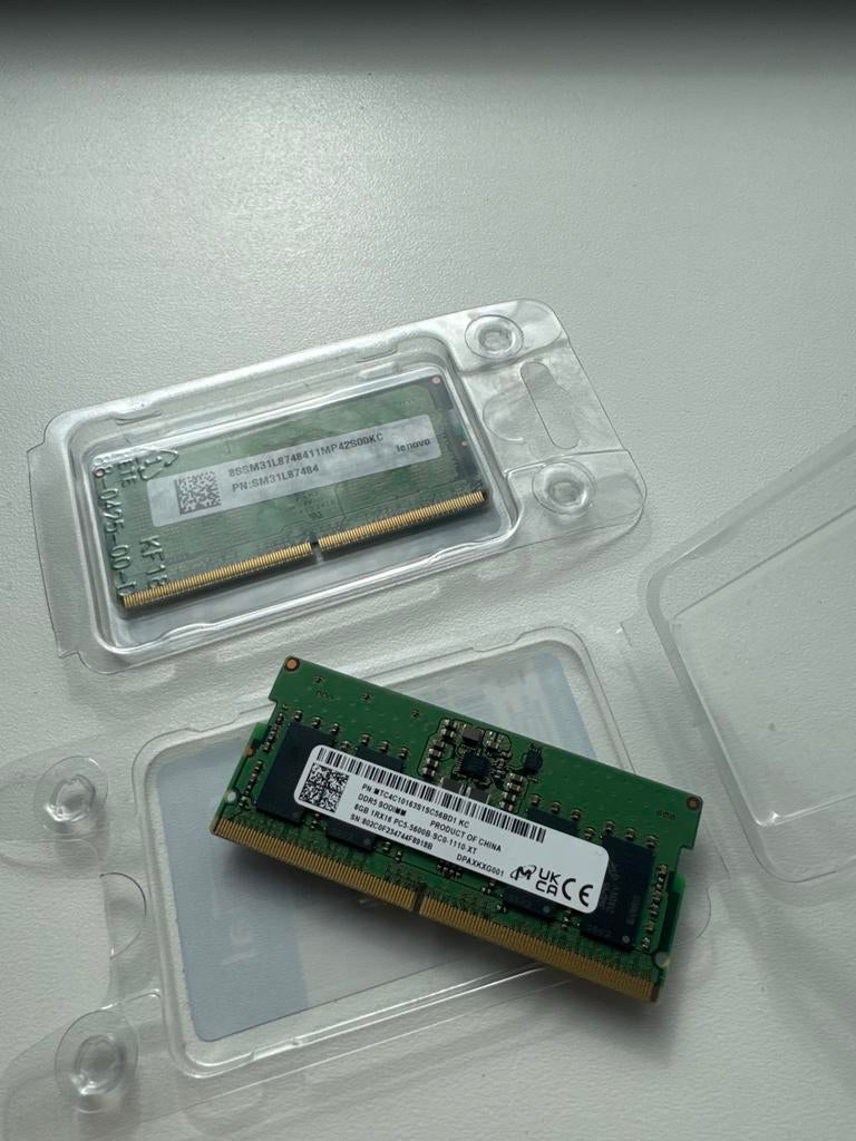 2x8GB DDR5 5600MHz RAM Geheugen voor Laptop/Desktop, Nieuw, Ophalen of Verzenden, DDR5, Laptop