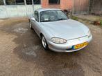 Mazda mx-5 1.8 met schade, Auto's, Mazda, Achterwielaandrijving, Zwart, 4 cilinders, Cabriolet