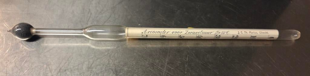 Antieke Areometer J.C. Th. Marius Utrecht, Ophalen of Verzenden