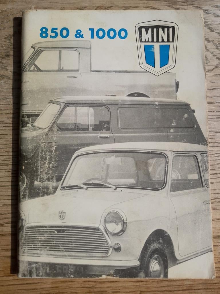 Mini 850 & 1000 Instructieboekje (1970), Boeken, Ophalen of Verzenden, Gelezen, Overige merken, British Leyland (Austin-Morris) Limited