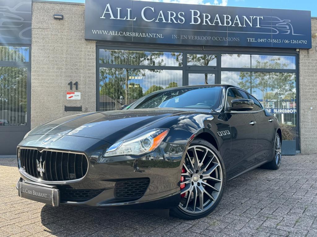 Maserati Quattroporte 3.0 S Q4 / nap /alle optie's /, Euro 5, Gebruikt, Zwart, Vierwielaandrijving