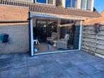 Serre met glazen schuifdeuren en verlichting (3.2x3m), Tuin en Terras, Overkappingen, Ophalen, Gebruikt, Serre
