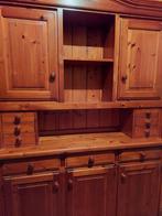 Grenen Buffetkast 2 Delig ( Serre / Keuken ), Ophalen of Verzenden, Gebruikt, 25 tot 50 cm, 100 tot 150 cm