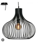 Hanglamp Freelight Aglio Zwart - Zeer goede staat, Ophalen of Verzenden, Zo goed als nieuw, Metaal, 50 tot 75 cm
