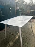 Tuintafel aluminium wit, *, Aluminium, Zo goed als nieuw, *