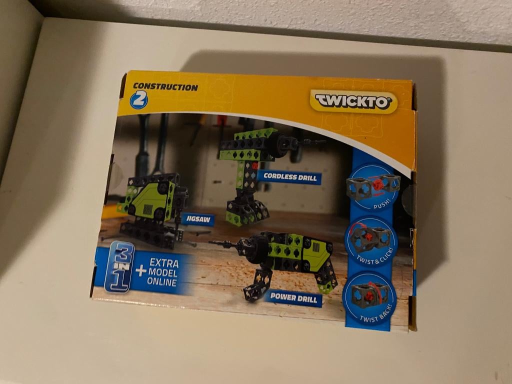 Speelgoed-bouwmachine – bouwpakket, Ophalen of Verzenden, Gebruikt, Kunststof