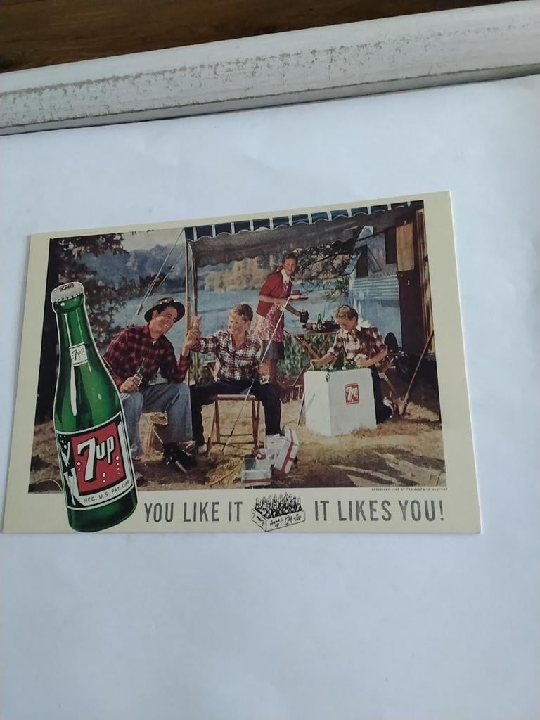 7 UP. YOU LIKE IT.   IT LIKES YOU, Verzamelen, Ophalen of Verzenden, Overige thema's