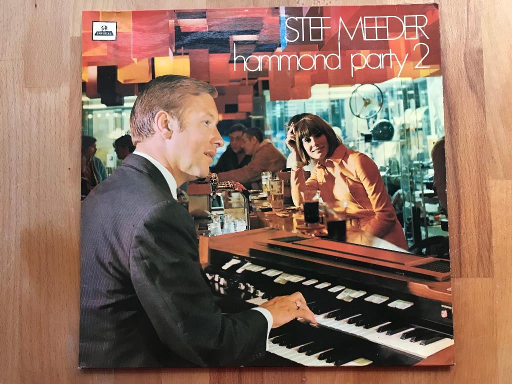 LP Stef Meeder hammond party 2 Orgel, Ophalen of Verzenden, Gebruikt, 12 inch
