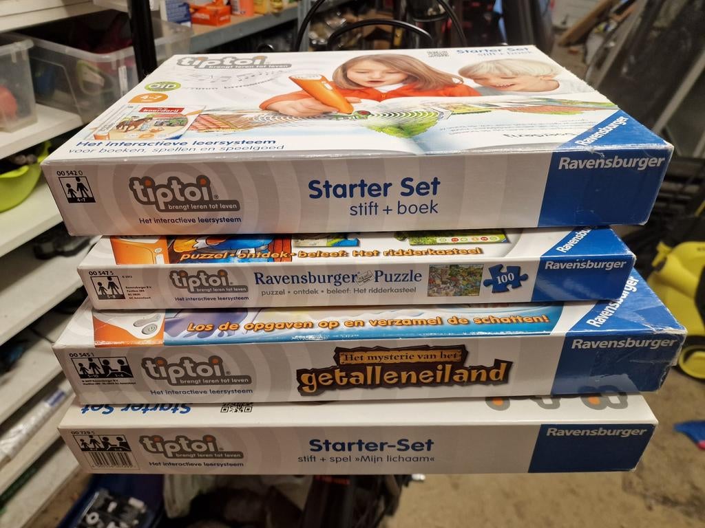 tiptoi starter sets en puzzels, Kinderen en Baby's, Ophalen of Verzenden