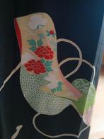 Traditionele Japanse Kimono Tomesode black, Ophalen of Verzenden