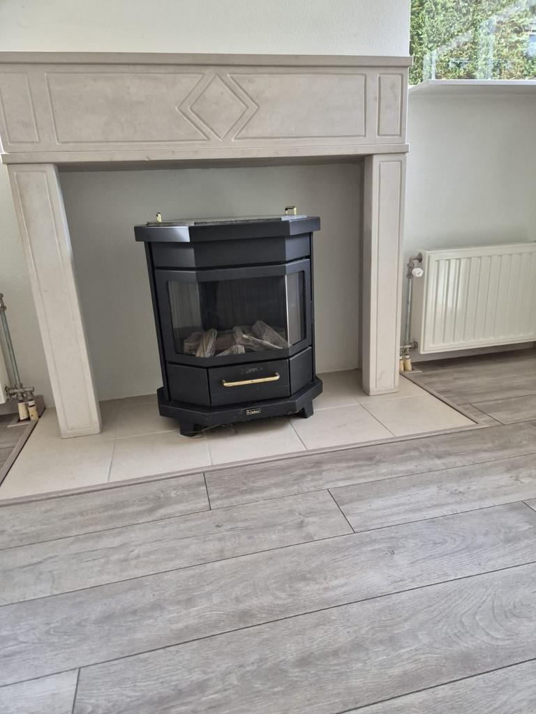 Gaskachel merk Faber, Huis en Inrichting, Ophalen, Gebruikt, Houtkachel, Vrijstaand