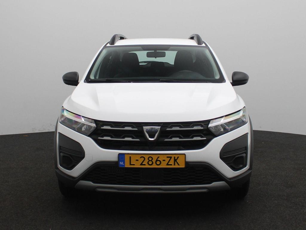 Dacia Sandero Stepway TCe 90 Essential | Airco | Media Contr, Auto's, Dacia, Voorwielaandrijving, Stof, Wit, Origineel Nederlands