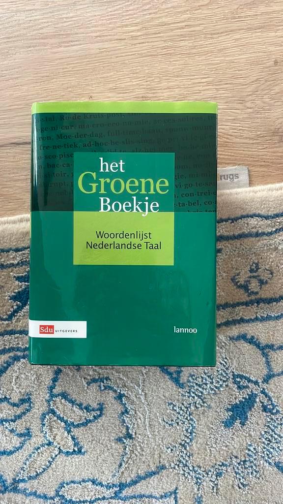 Het Groene Boekje, Boeken, Woordenboeken, Zo goed als nieuw, Nederlands, Overige uitgevers, Ophalen of Verzenden