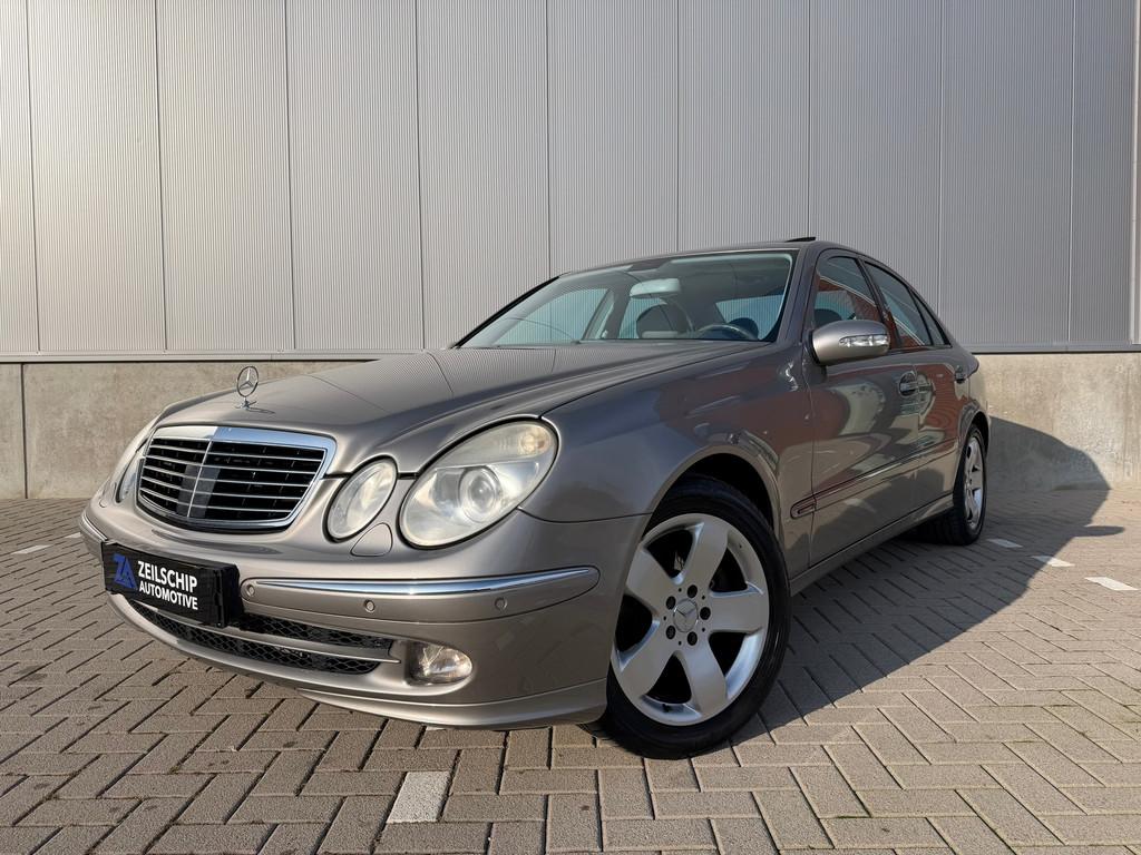 Mercedes-Benz E-klasse 350 Avantgarde 4-Matic PANO|DISTRONIC, Auto's, Mercedes-Benz, Automaat, Gebruikt, 1675 kg, Leder