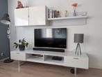 Moderne wandkast combinatie. Tv meubel, hangkast, hangplank., Ophalen, Overige materialen, Met deur(en), 200 cm of meer