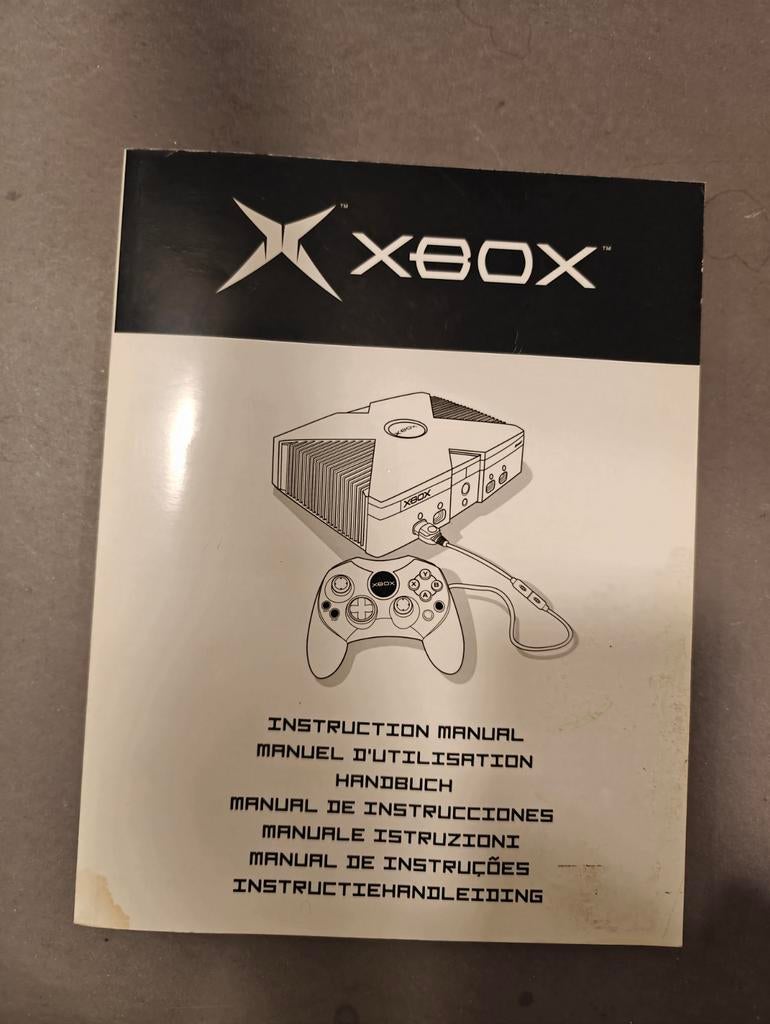 Xbox Original handleiding, Ophalen of Verzenden