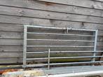 Verzinkte spijlen poort 2m hoog, 1m doorgang, Ophalen, Met poort, Gebruikt, Spijlenhekwerk