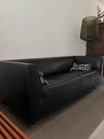 Gelderland leren bank 4800,  fauteuil en hocker, Ophalen, Zo goed als nieuw, Leer, Design modern