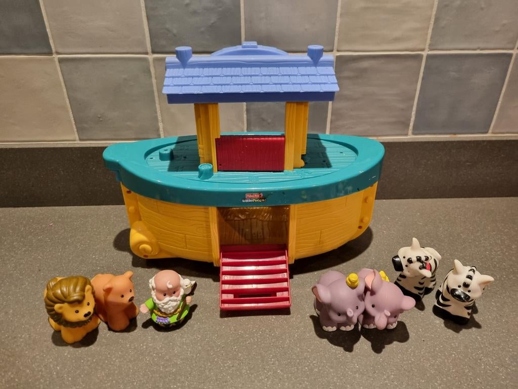 Little people Ark van Noach, Ophalen, Zo goed als nieuw, Speelset