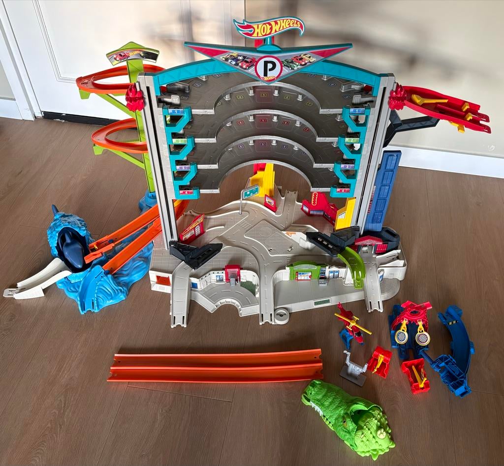Grote Hot Wheels partij, Kinderen en Baby's, Speelgoed | Racebanen, Zelf te bouwen, Ophalen of Verzenden, Hot Wheels, Handmatig