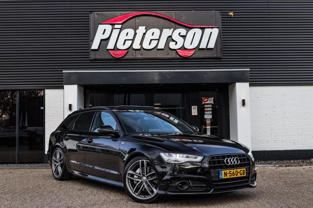 Audi A6 Avant 3.0 TDI S-Line FACELIFT PANO ACC TREKH KEYLESS, Auto's, Audi, Gebruikt, 197 €/maand, 2000 kg, Zwart
