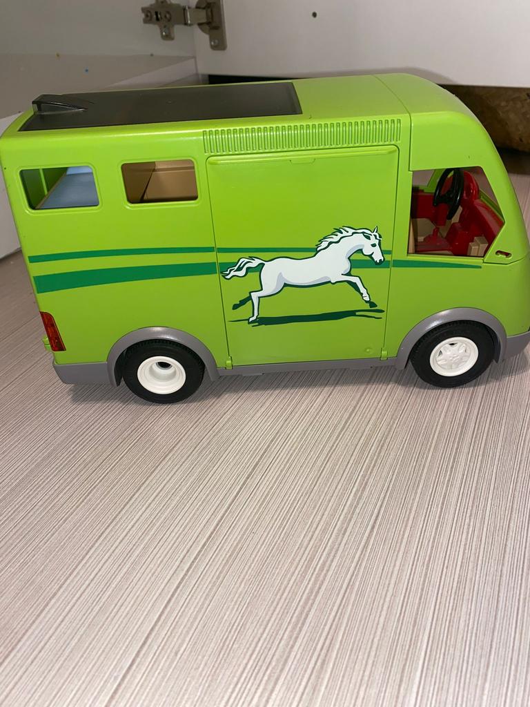 Playmobiel paardenbus met extra’s, Ophalen of Verzenden, Zo goed als nieuw
