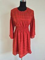 J392 - Roodbruine Mint & Berry jurk maat 36 (1), Kleding | Dames, Ophalen of Verzenden, Zo goed als nieuw, Maat 36 (S), Boven de knie