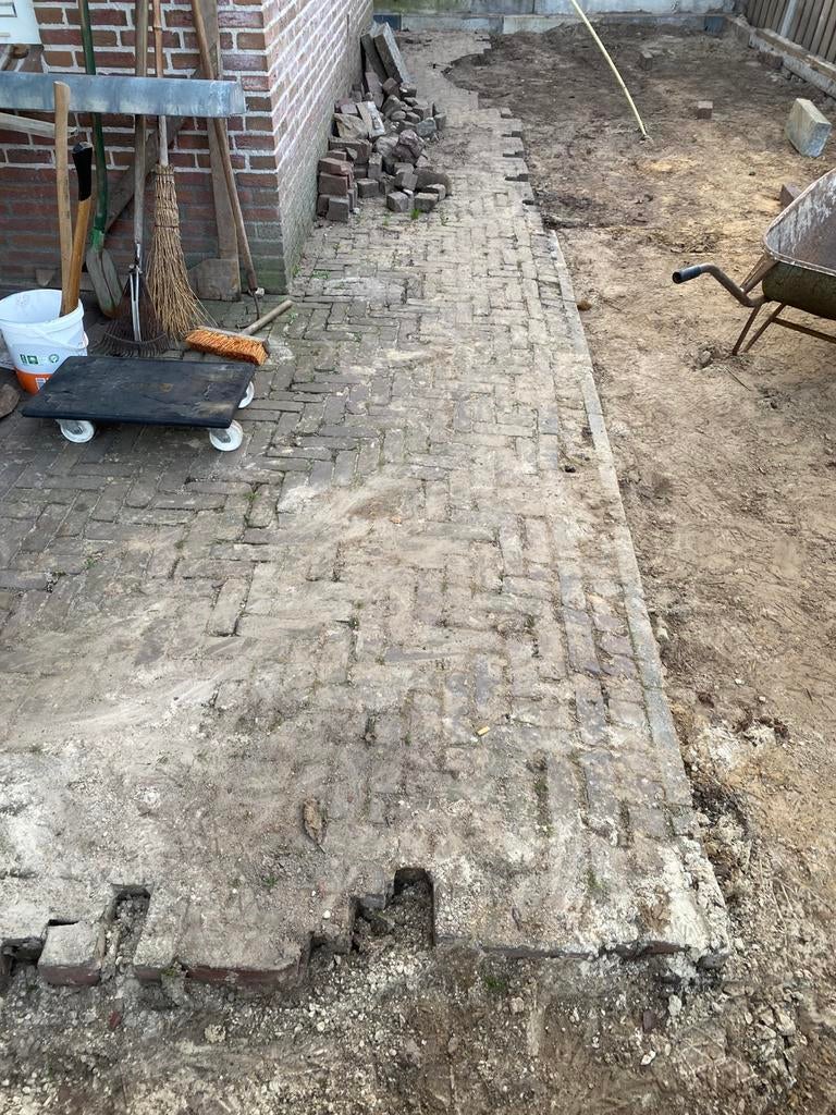 Gebakken 7 duimers 12 m2, Ophalen of Verzenden, Zo goed als nieuw, Hout