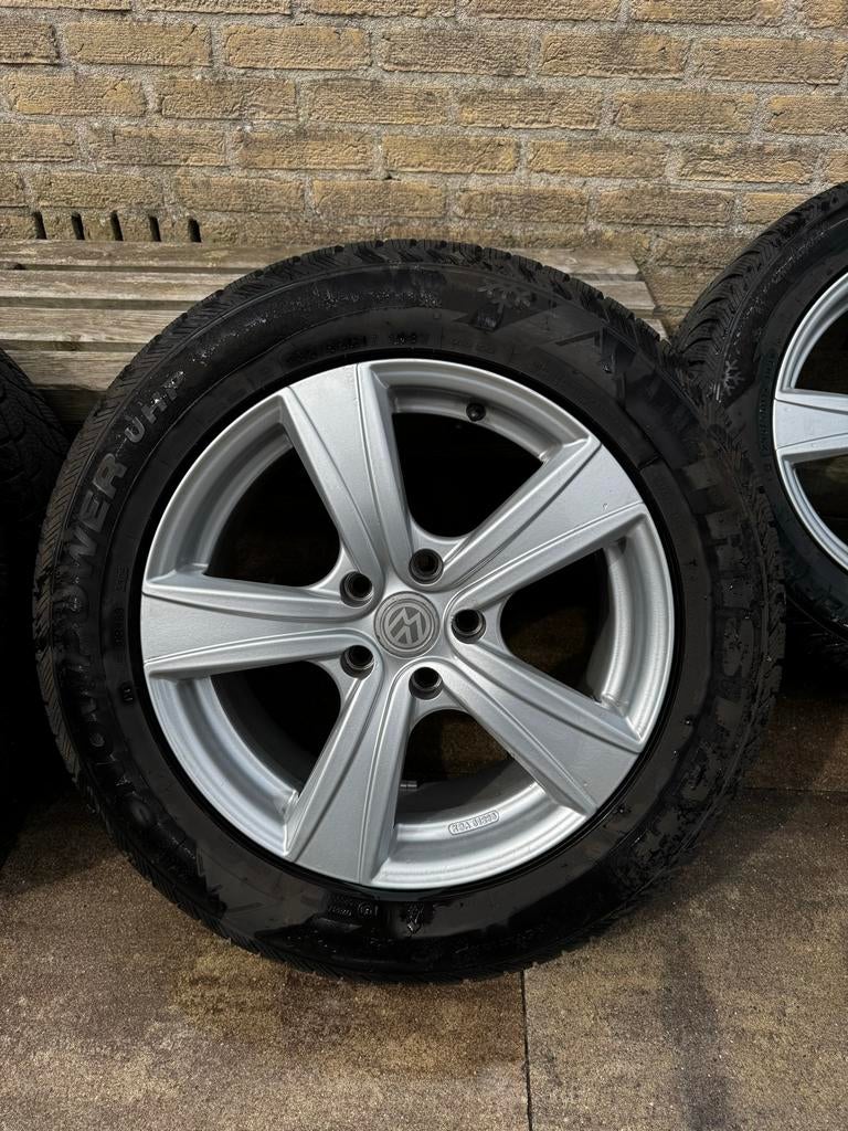 Winterbanden met velgen 235/55/R17 5x112, Auto-onderdelen, Banden en Velgen, Ophalen, 17 inch, Winterbanden, 235 mm