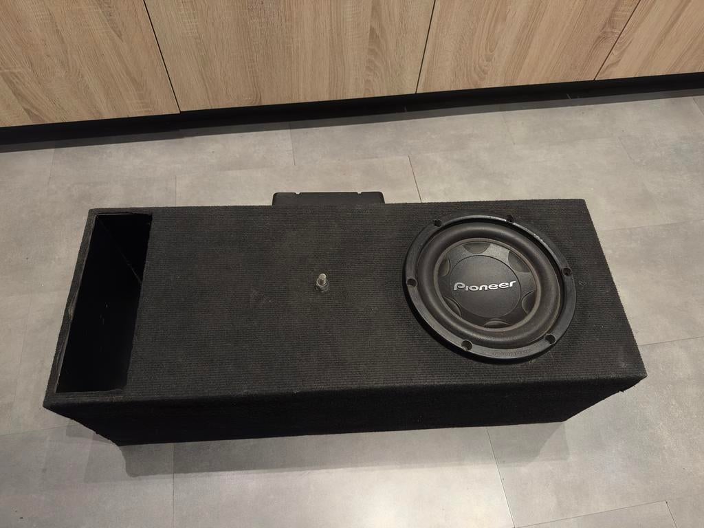 Pioneer Subwoofer en Versterker (500W) - Ophalen Texel, Ophalen of Verzenden, Gebruikt