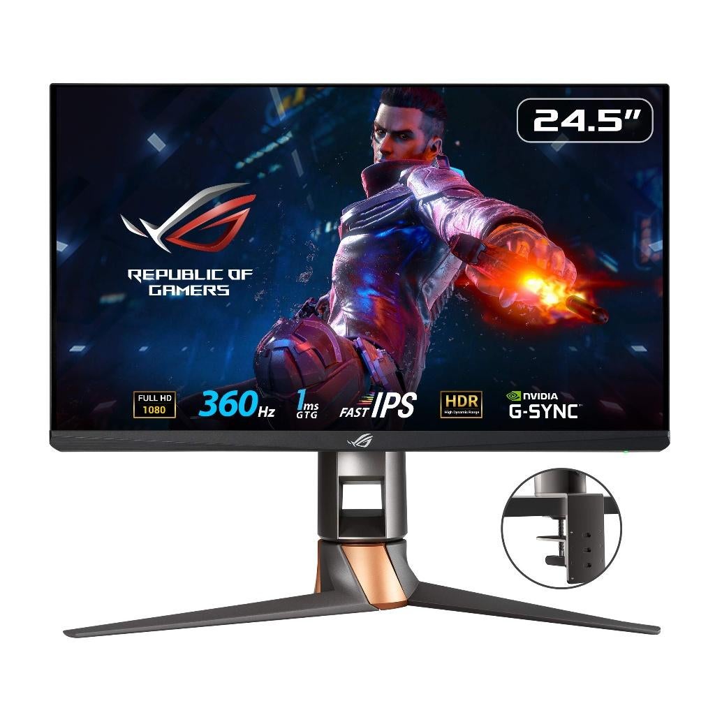 ASUS ROG Swift 360Hz PG259QNR 24.5” HDR Gaming, Full HD, Zo goed als nieuw, HDMI, Kanaaldijk N O 104a