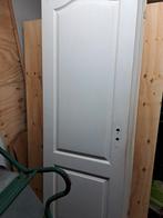 2 paneeldeuren 63 x 201,5 zonder beslag linksdraaiend, Doe-het-zelf en Verbouw, Deuren en Horren, Ophalen, Minder dan 80 cm, Binnendeur