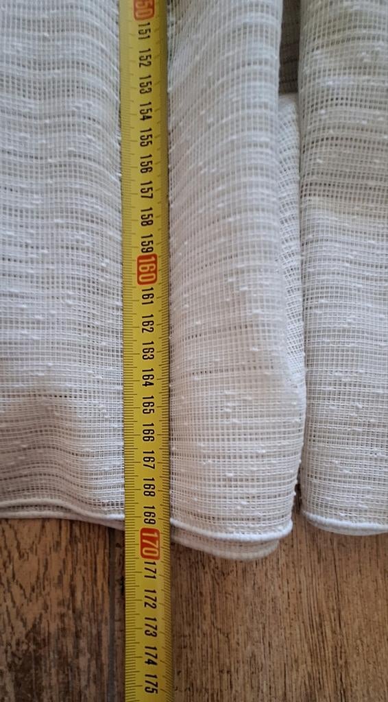 Inbetween gordijnen vitrage wit 4 x, Ophalen of Verzenden, Wit, 200 cm of meer, 200 cm of meer