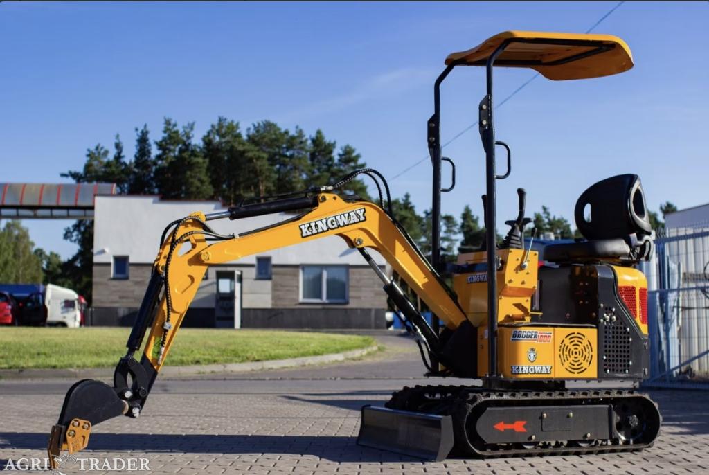 Minigraver Minigraafmachine Kingway Bagger1000 NOG ENKELE, KINGWAY, Cindy@kingwayshop.com, Heel Nederland, Graafmachine