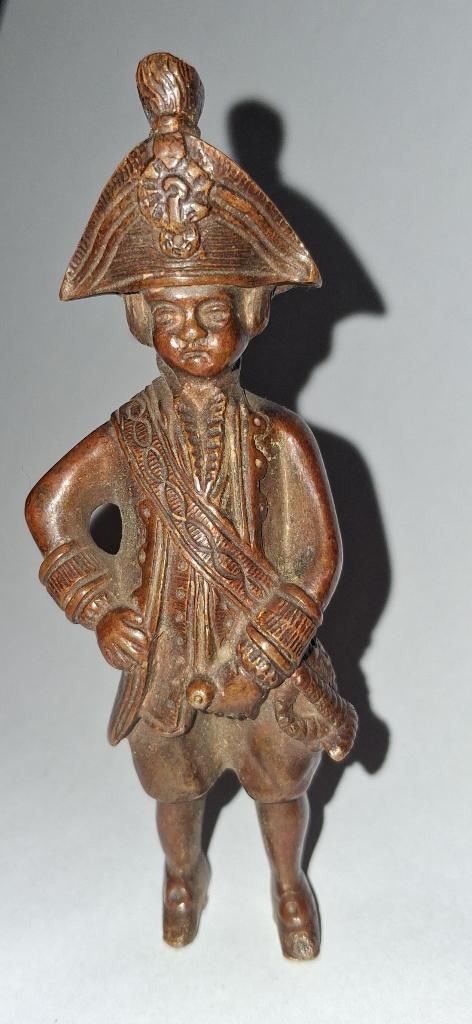 Napoleon brons antiek, Minder dan 20 cm, Art deco, Rood, Ophalen of Verzenden