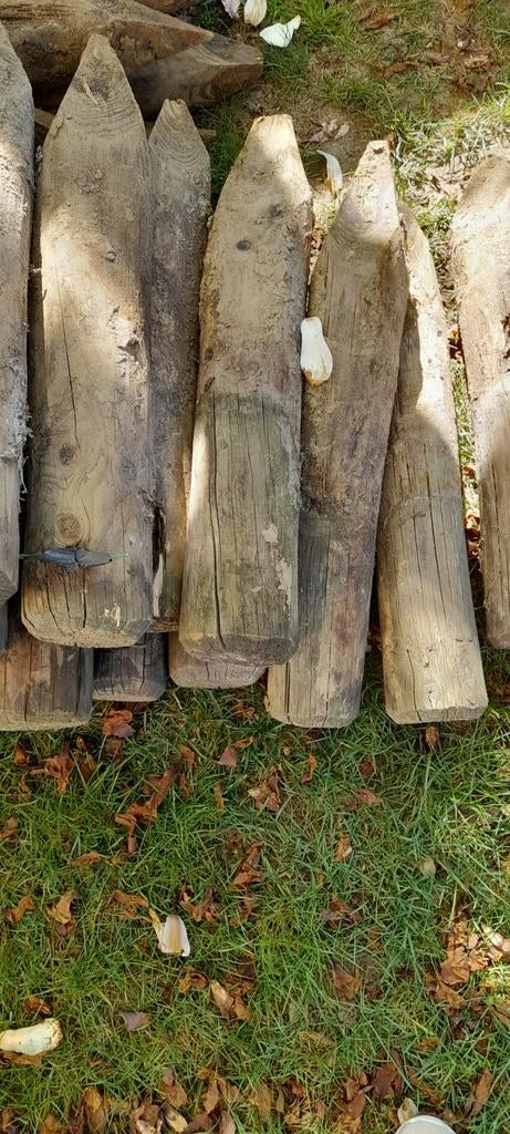 Houten paaltjes, Minder dan 3 m³, Ophalen of Verzenden