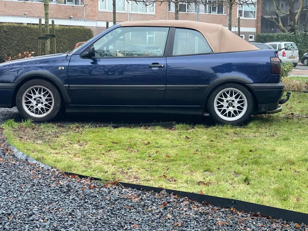 Golf 2.0 Cabriolet 85KW E2 1994 Blauw, Voorwielaandrijving, 4 cilinders, Blauw, Origineel Nederlands
