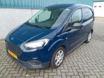 Unieke Ford Transit Courier LPG, Auto's, Voorwielaandrijving, Stof, Zwart, Blauw