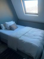 Twee persoons boxspring met matras (160x200), Ophalen, Gebruikt, Tweepersoons, Matras