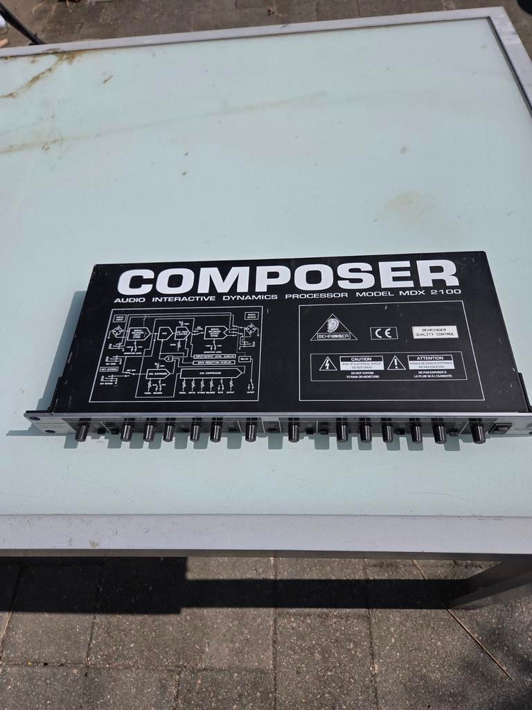 Behringer Composer MDX2100 - Werking Onbekend, Muziek en Instrumenten, Effecten, Ophalen of Verzenden