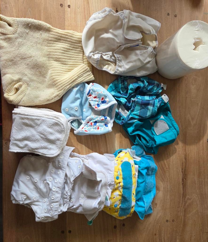 Wasbare Luiers, overbroekjes(Totsbots, Bumgenius, Bamboolik), Ophalen of Verzenden, One size
