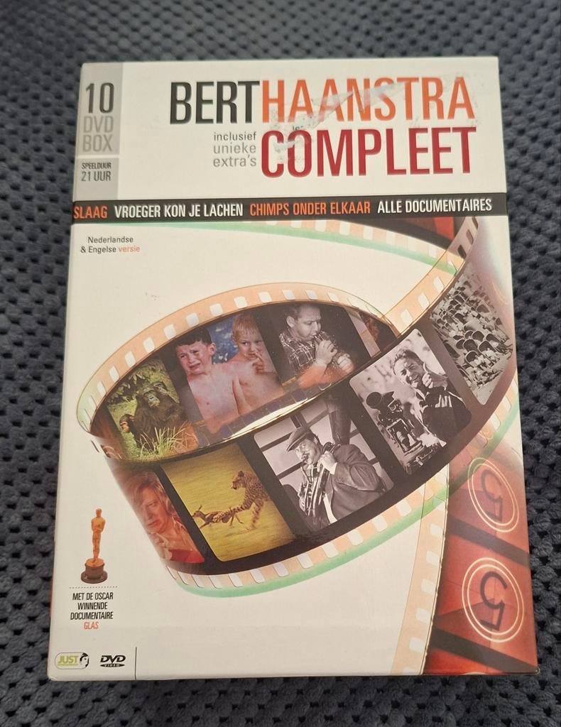 Bert Haanstra compleet 10 dvd box, Alle leeftijden, Ophalen of Verzenden, Zo goed als nieuw, Boxset