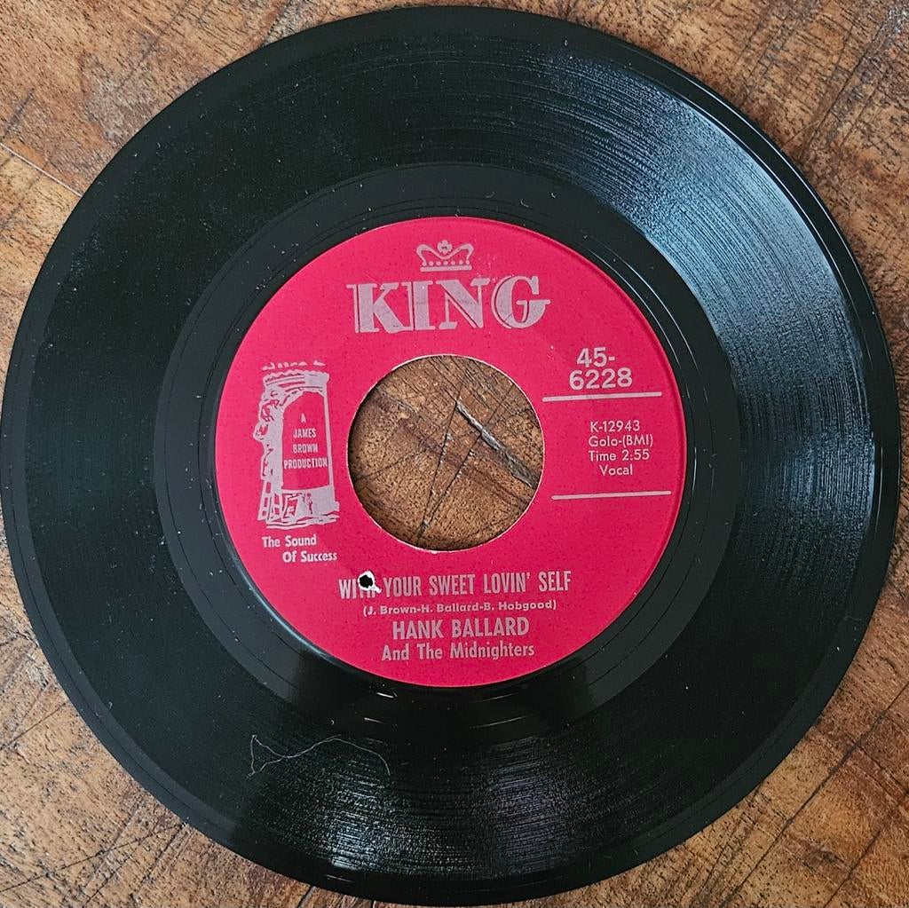 Hank Ballard & the Midnighters - With your sweet lovin' self, Cd's en Dvd's, Vinyl Singles, Ophalen of Verzenden, Gebruikt